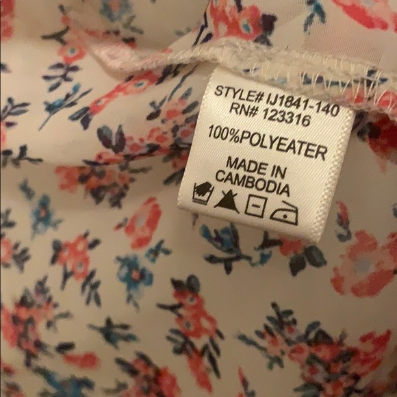 Used Iris Los Angeles “Medium” Floral Kimono - Picture 5 of 8